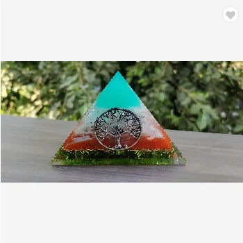  Оптовая продажа пирамиды оргонита | Новая пирамида еленит ОРГОН символ жизни зеленый оникс с пирамидой