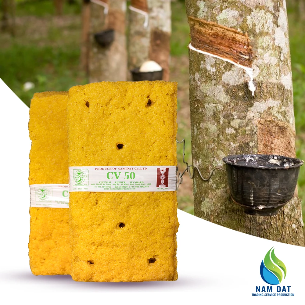 100% Natural Rubber Latex Yellow SVR CV 50 (TSR CV) With Various Usages From Vietnam With Ultimate Quality