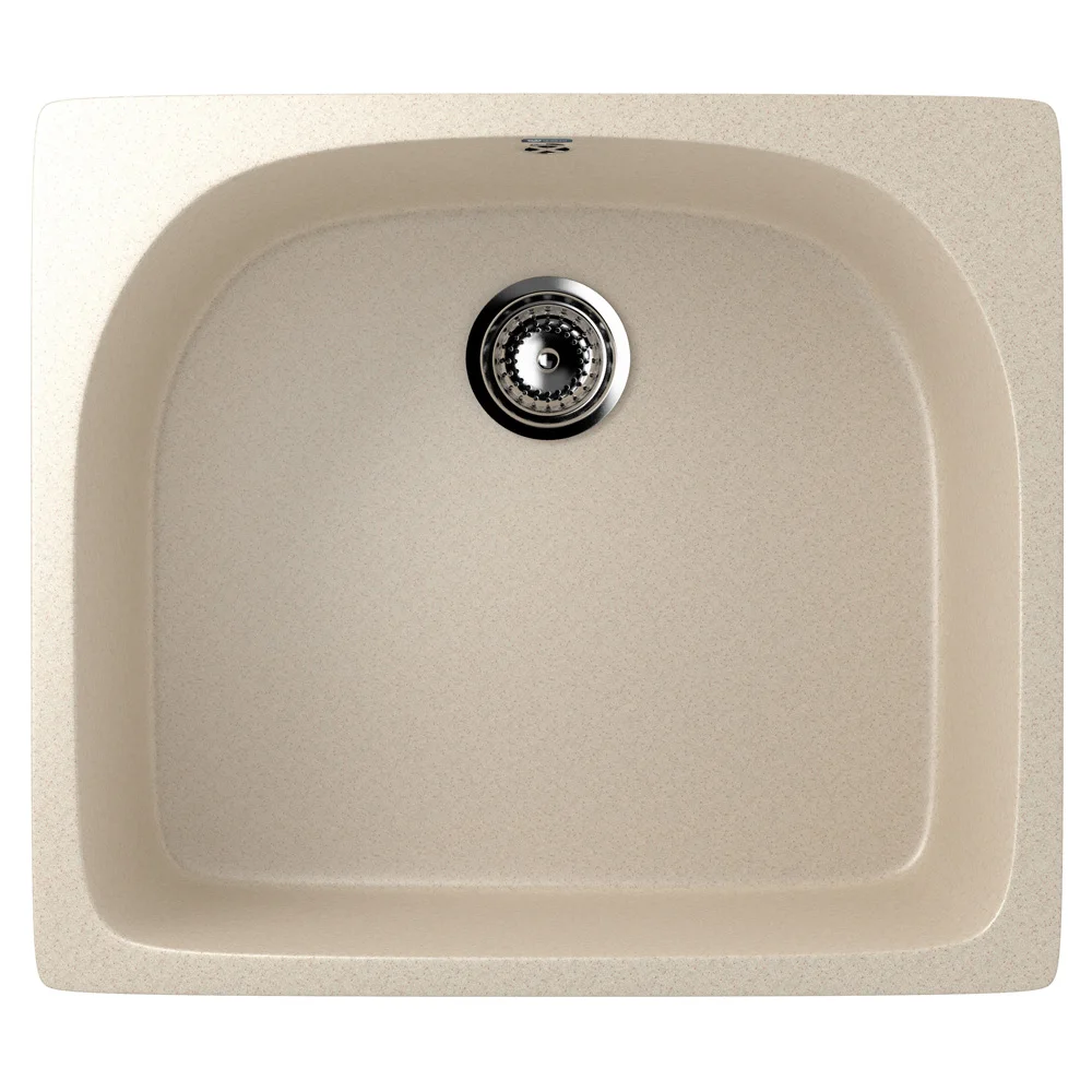 Composite reversible one-section kitchen sink ULGRAN U-408