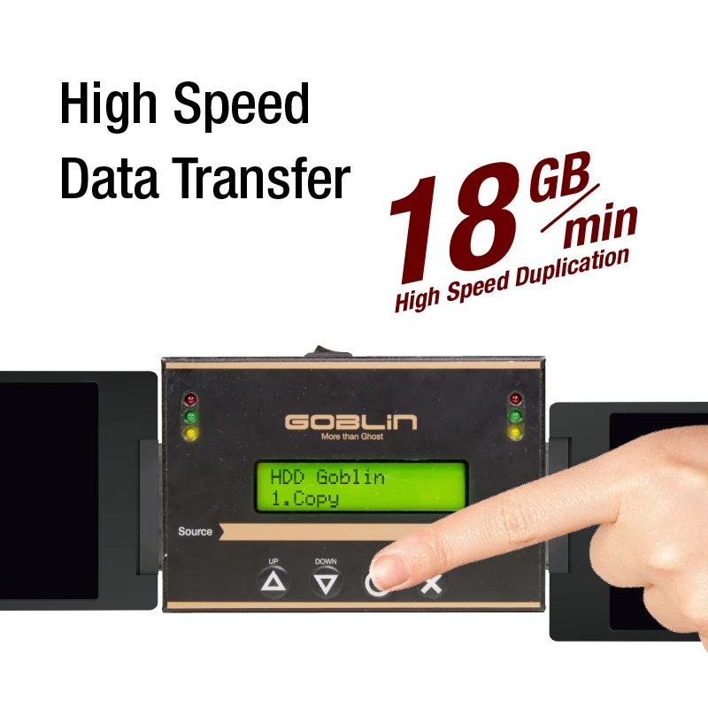 SATA mSATA Hard Disk Image Duplicator & Data Cleaner