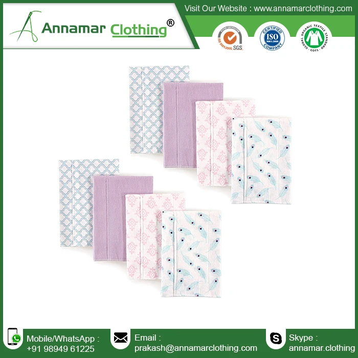 Customized Product Cotton Baby Burp Cloth