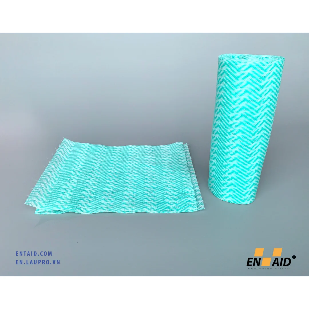 Высококачественные многофункциональные сухие салфетки. Одноразовый биоразлагаемый многоразовый. Нетканые ткани