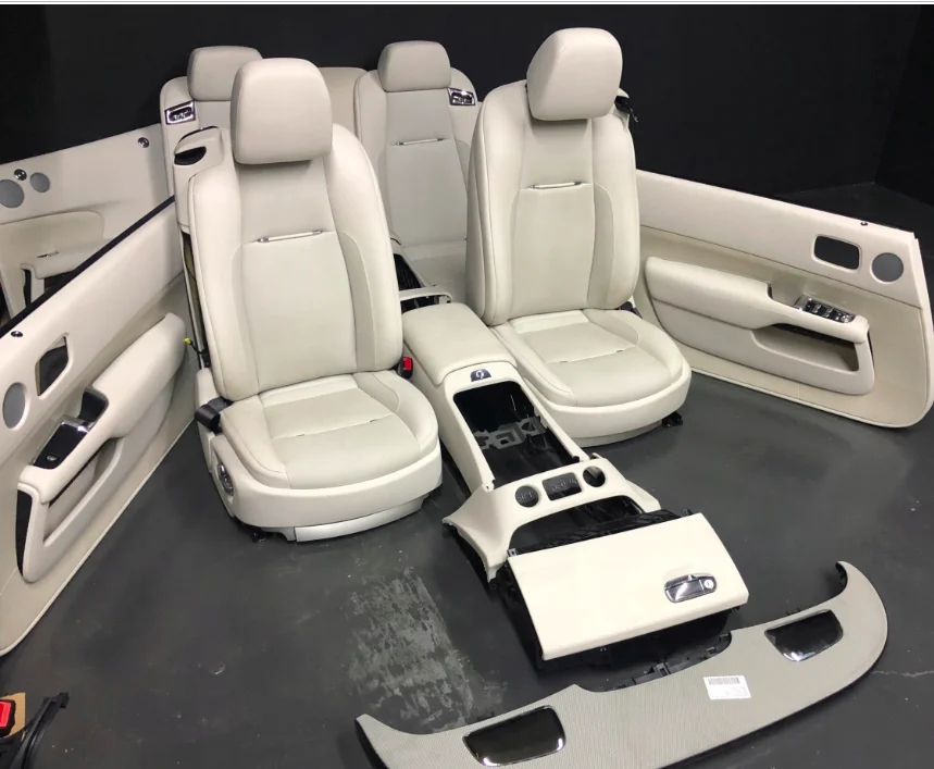 Интерьер сидений для Rolls Royce Phantom Ghost Wraith Dawn Cullinan