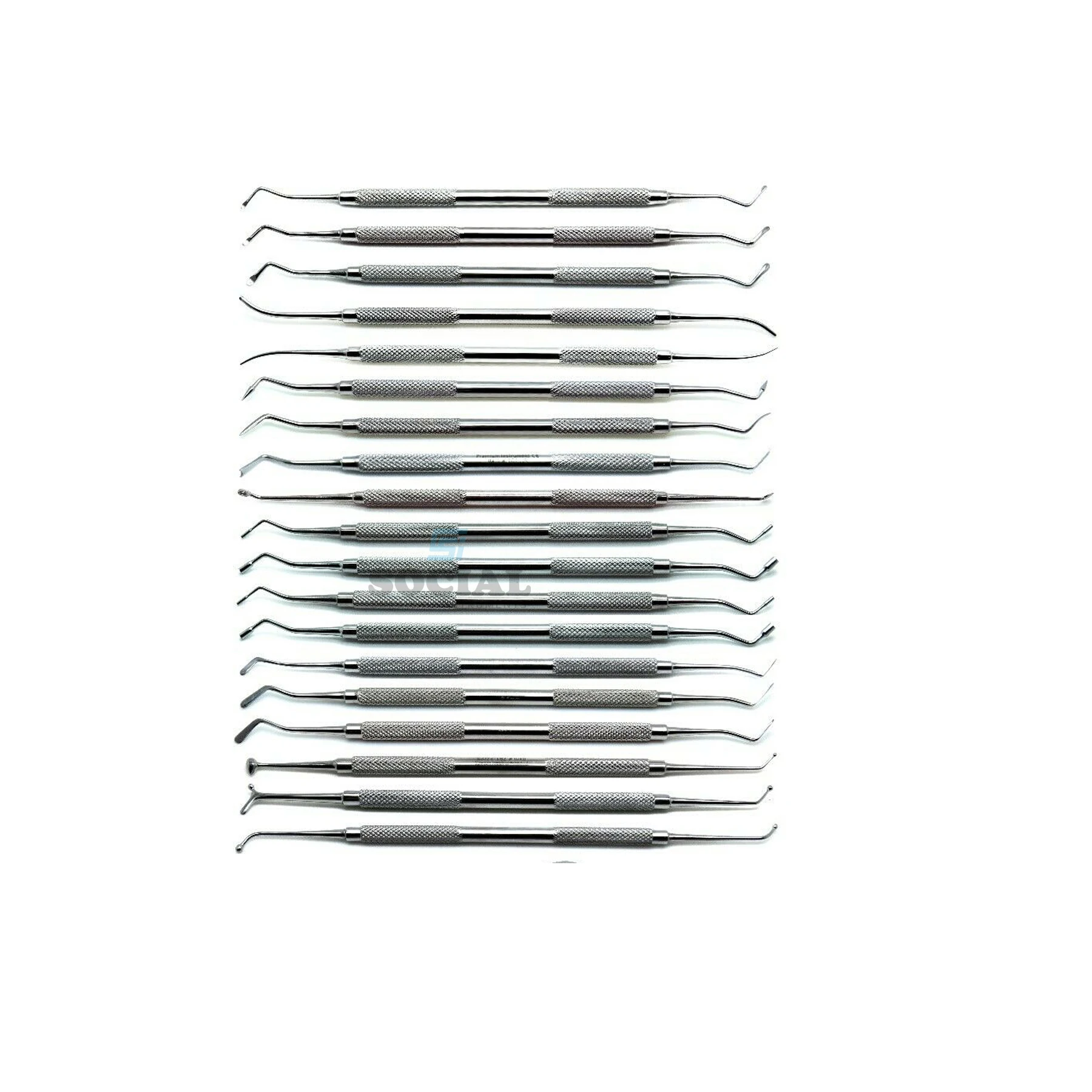 
Dental Amalgam & Composite Tray Setup Stainless Steel Set of 30 Instruments 