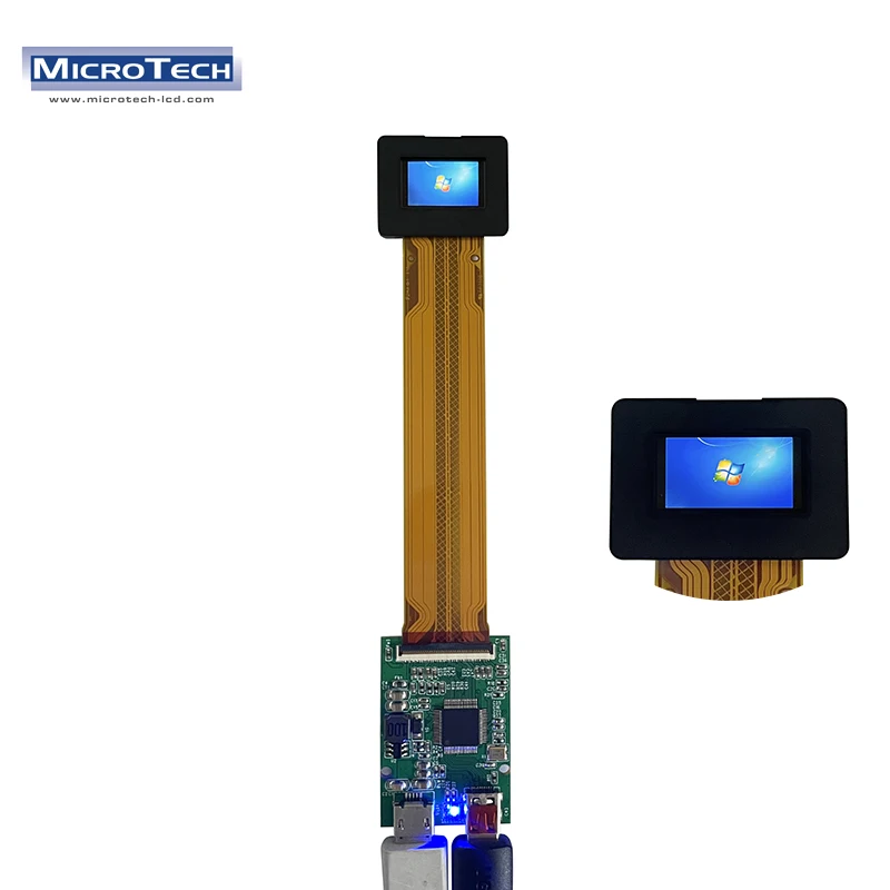 0,71 дюймовый Amoled модуль дисплея Full-HD 1920*1080 Pixel 200 Nits Mini LVDS маленькая Oled панель экрана