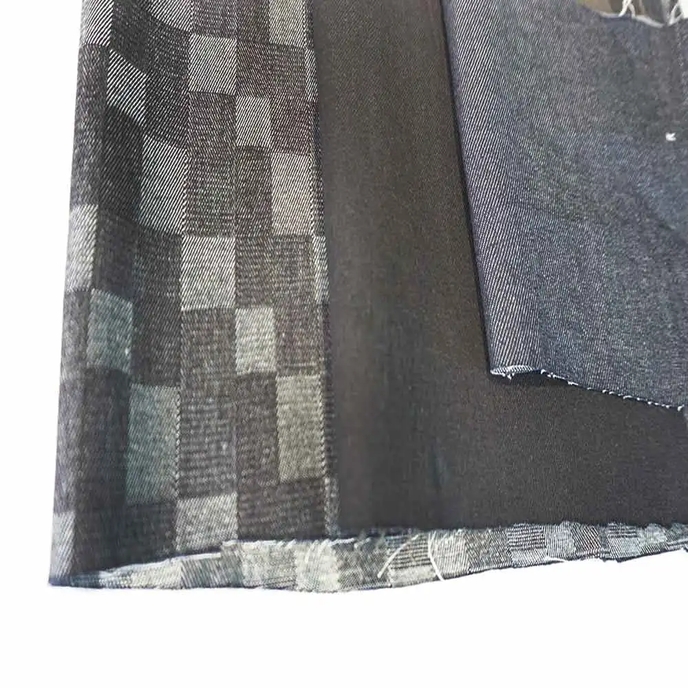 cotton lycra denim fabric denim fabric samples zip lock bags