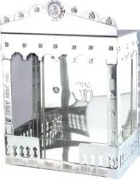 Mandir Best Design Stainless Steel Mandir for home decoration with Custom