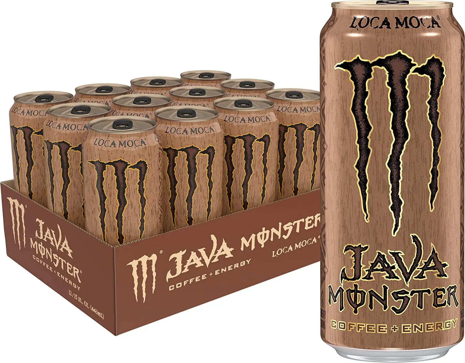 Кофе Monster Coffee, Java Loca Moca, 15 унций (443 мл)