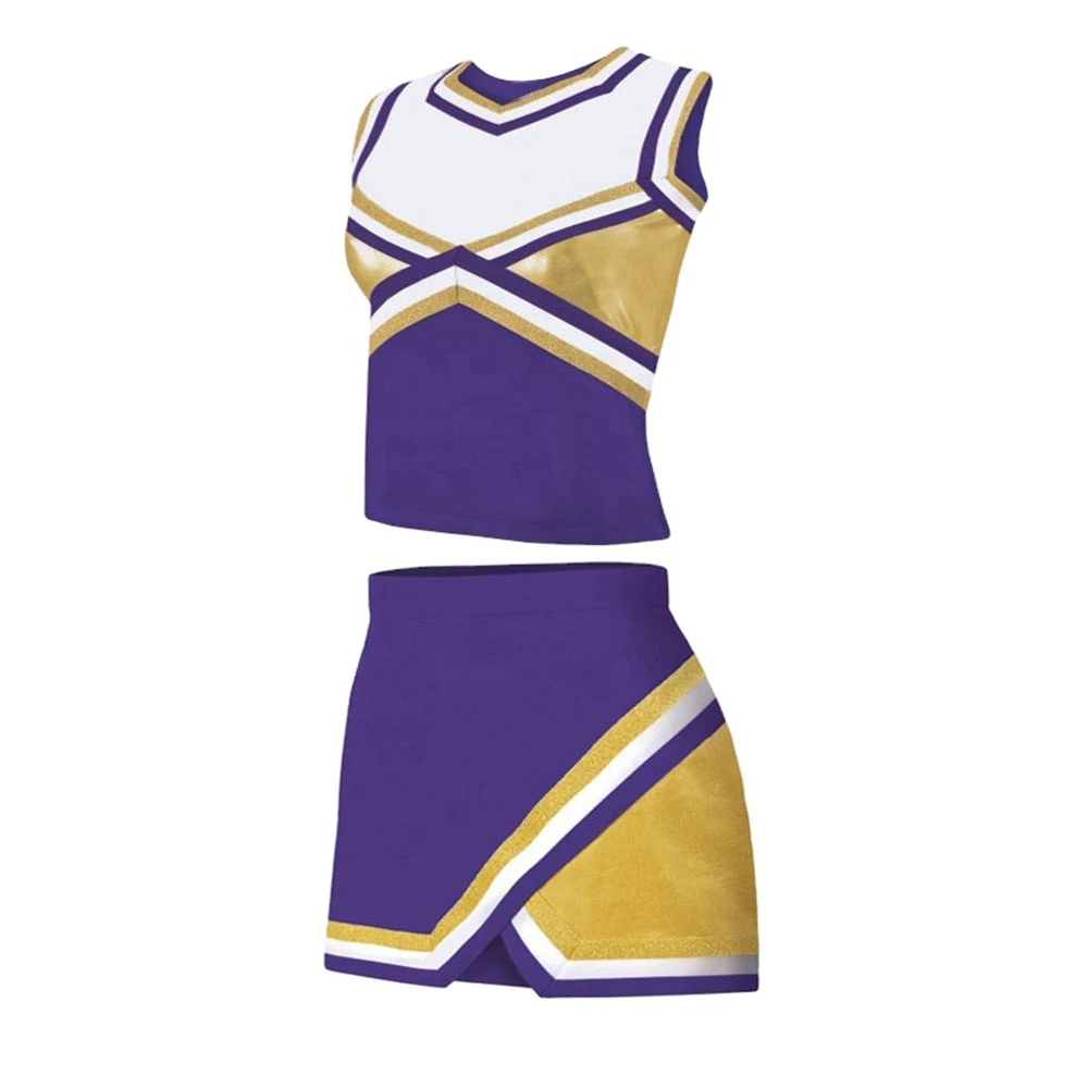 Top Sales Custom Youth Cheerleader Custom Cheer Costume Uniforms New Brand Cheerleading Uniform Set
