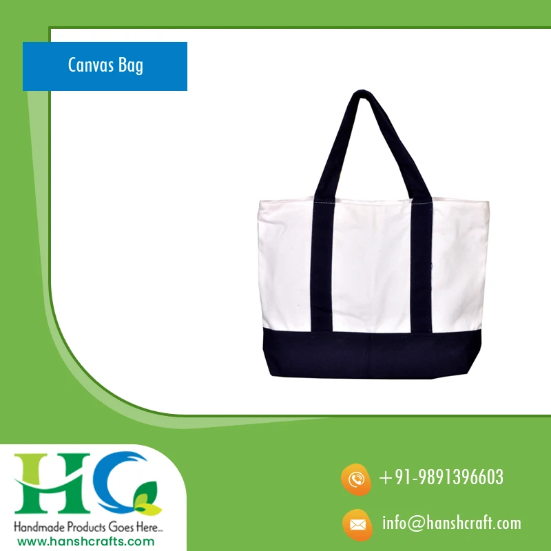 Canvas Tote Bags Tote Bag  Bulk heavy canvas tote bag Made of Cotton Canvas Designed for Shopping Use