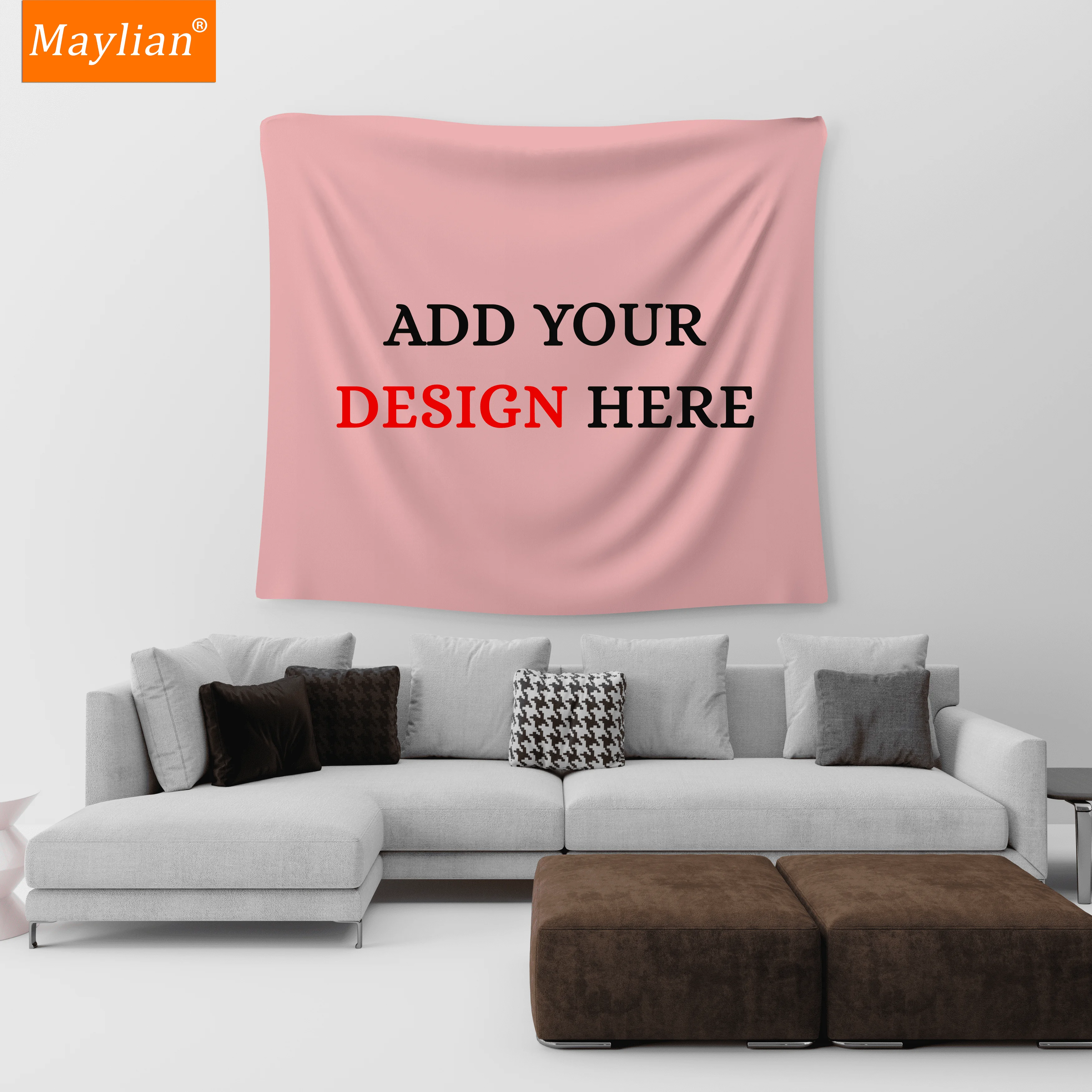 
Custom Tapestry Wall Hanging Home Decoration 100% Polyester Wholesale Dropshipping 