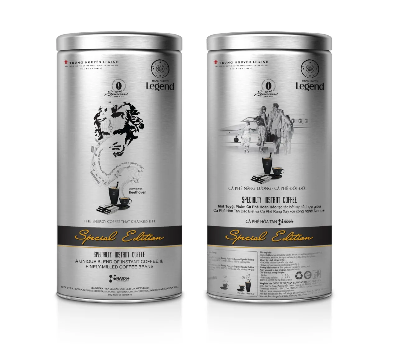 
Instant Coffee - Trung Nguyen Legend 3in1 Special Edition (Can 12 Sticks) 