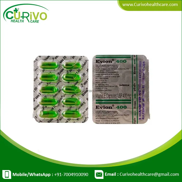 
Promote Eye Health Vitamin E Soft Gel Capsule India 