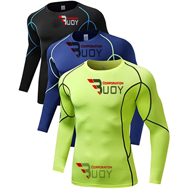 
Круглые резинки по заказу клиента наивысшего качества, спортивная одежда для фитнеса, мужские футболки с длинным рукавом быстросохнущая Спортивная пользовательская мужсая тренажерный зал с длинным рукавом Свободная сжатия рубашки для мальчиков 