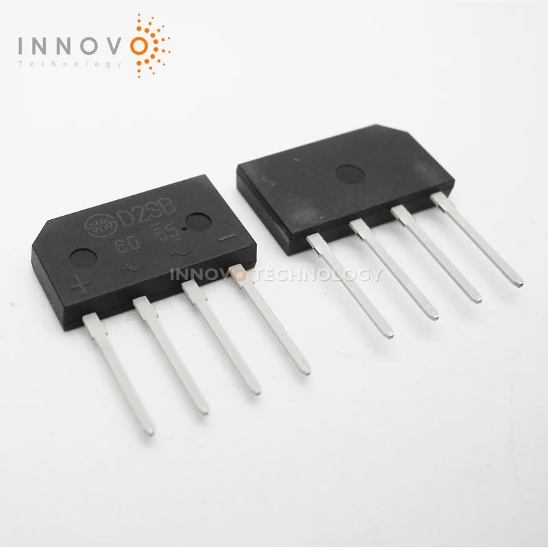 D2SB60 D2G D2SB LN2SB60 D2SB60-7000 80A 2A 600V diodes Bridge Rectifier Single Phase SIP-4 New original