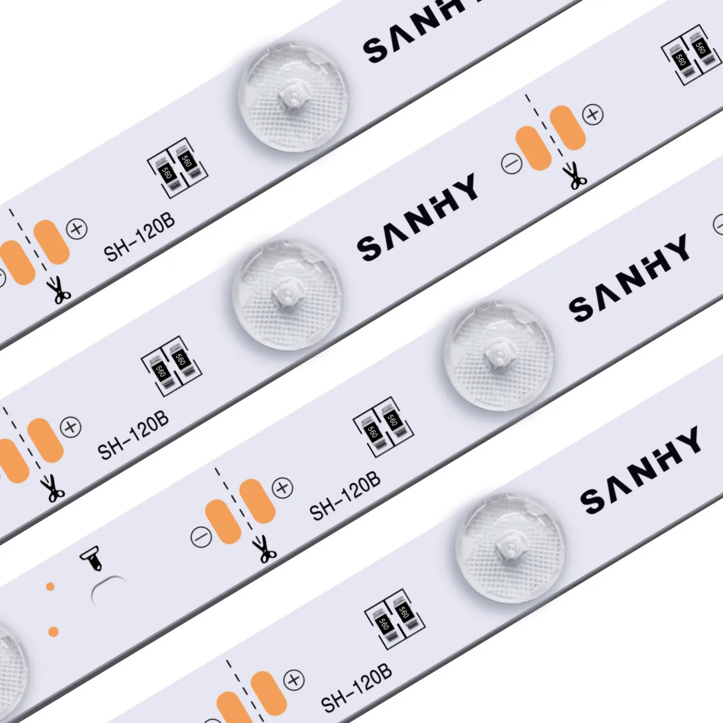 Китайская Фабрика демонстрация дисплея многоцветная светодиодная лента 12 В 2835 рекламный дисплей 3 м Светодиодная