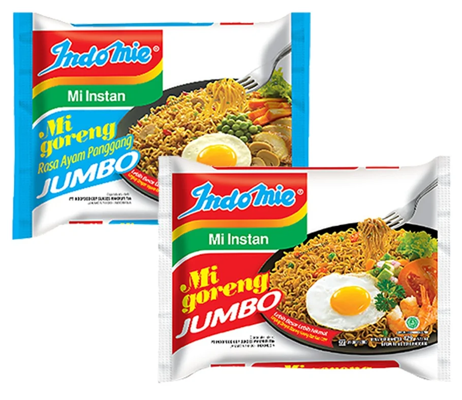 Branded Instant Noodle Goreng Jumbo (ayam panggang, special) 126gr
