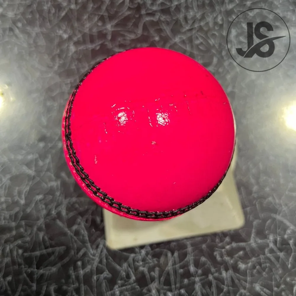 OEM Pakistan Made Export High Quality Cricket Balls Red White and Pink Cricket Hard Leather Match Balls Custom Made Logo