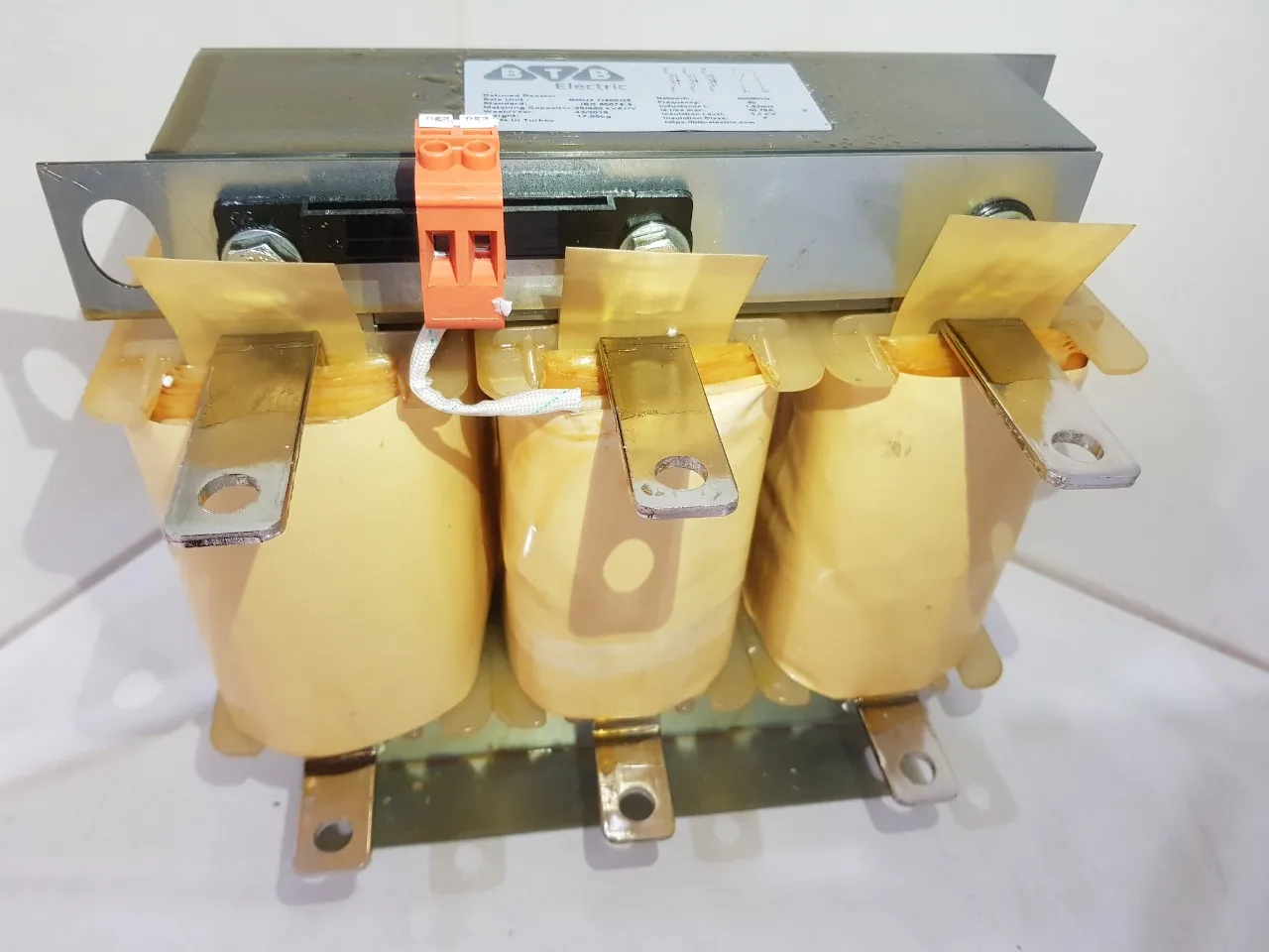 Harmonic Filter  Reactor p 7% 30 KVAR Power Capacitor 440V Turkey Manufacture