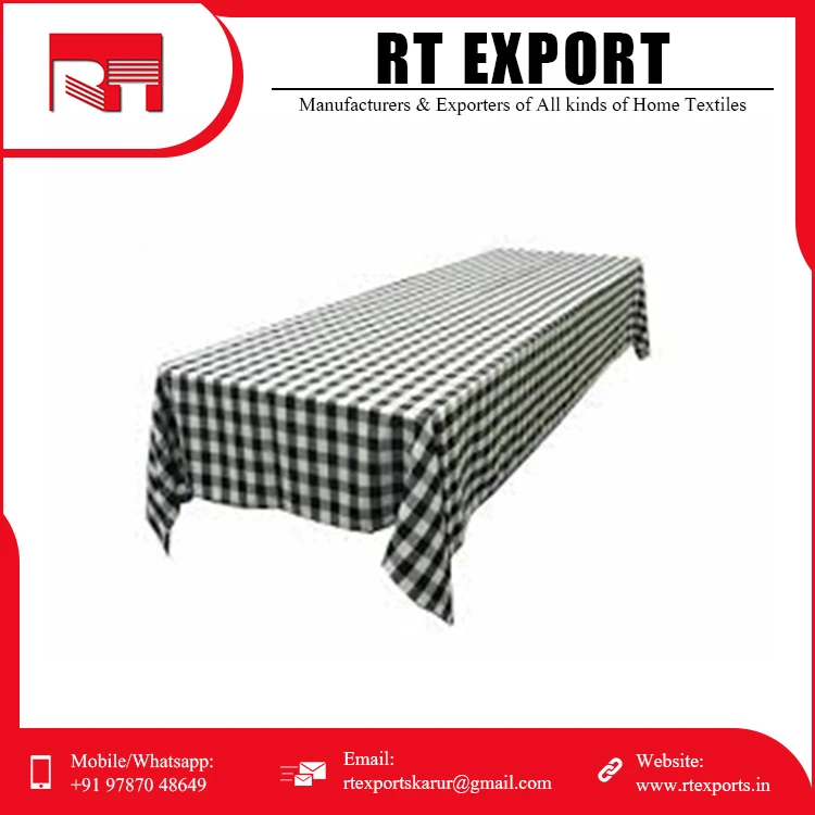 High Quality Digital Printed Round Table Cloth for Bulk Supplier New Custom Design 100% Cotton Table Cloth .