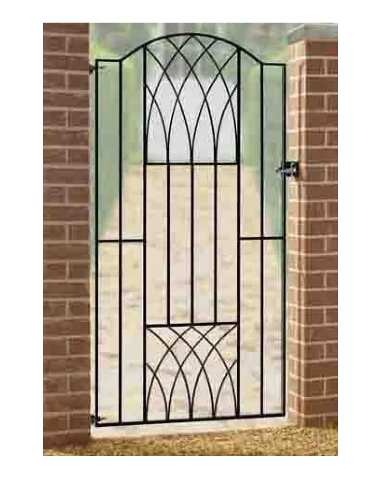 Antique Design Handmade Metal Frame Wooden Outdoor Gate Wholesale Supplier from India