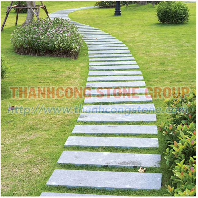 Best Choice Brand Natural Bluestone High Quality Dark Grey Limestone Outdoor Paving Stone Tile Modern Design Made in Viet Nam