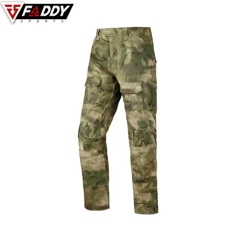 2021 Fishing Camping Tactical Hunting Pants Combat Army Military Rip stop Pant Climbing Outdoor Jungle Camo Design Multi Pockets