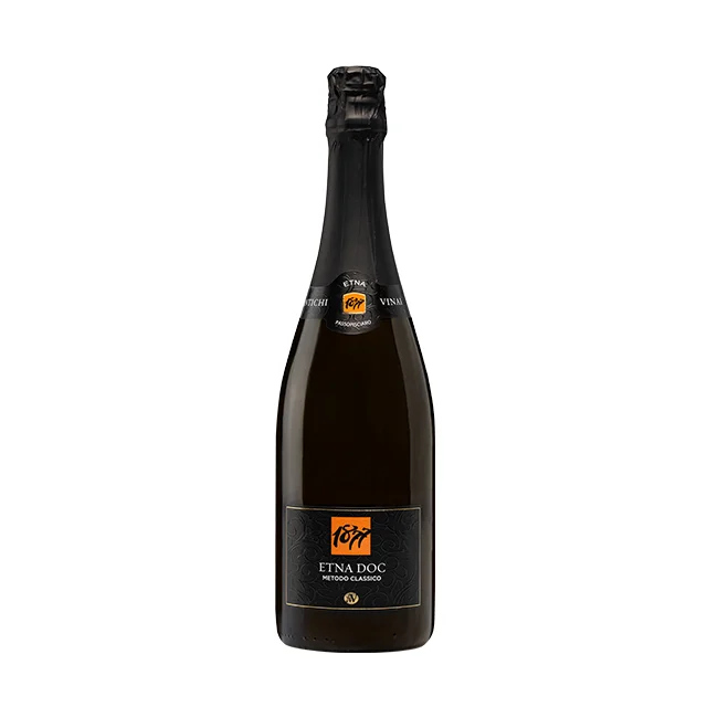 Premium Sparkling White Wine - 1877 - Etna Doc Metodo Classico Blanc de noir Millesimato 36 months Brut 12,5% 75 cl