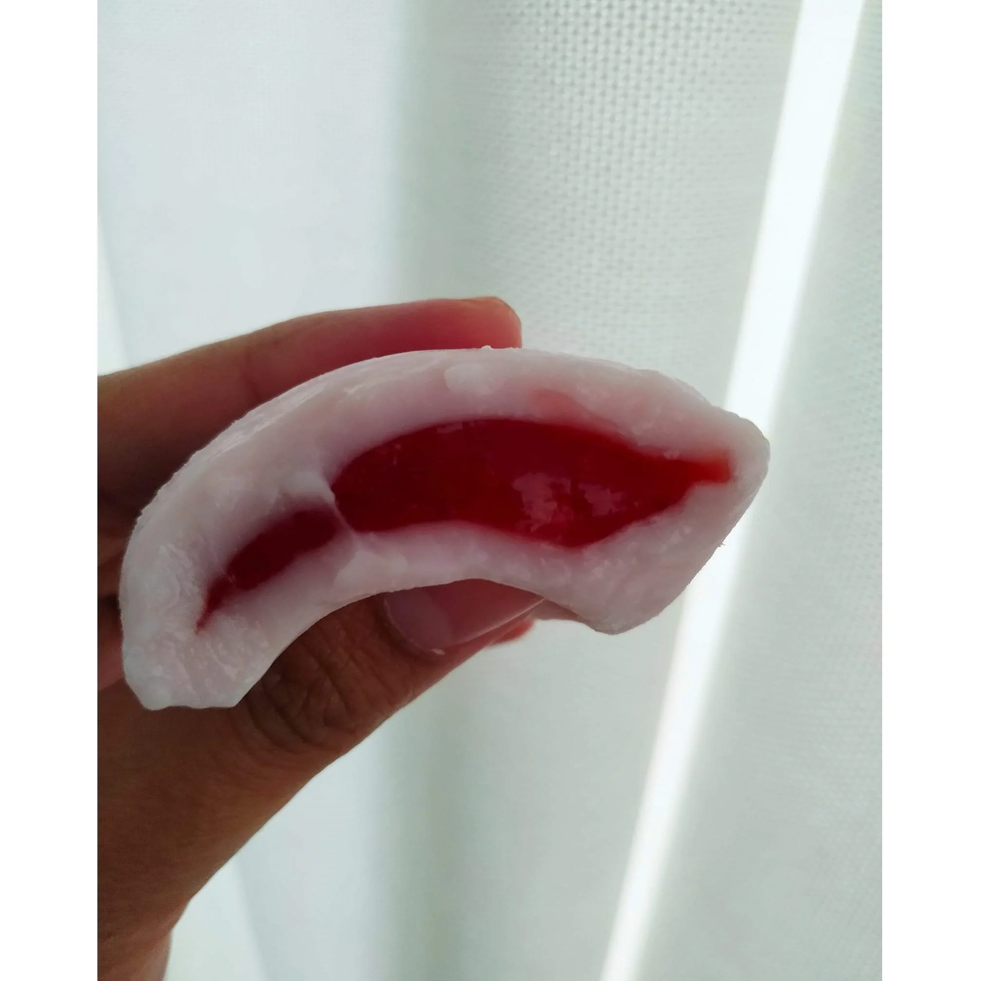 
Delicious Strawberry Premium Mochi Bags Packaging Desserts For Children, Adults And Vegetarian 