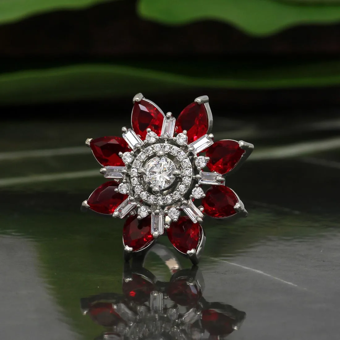 American Diamond Finger Ring