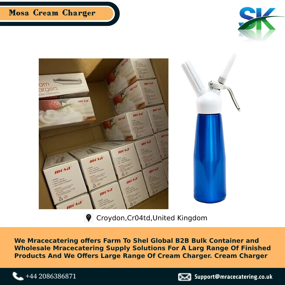 Good Strawberry Flavor 24s Mosa Cream Charger