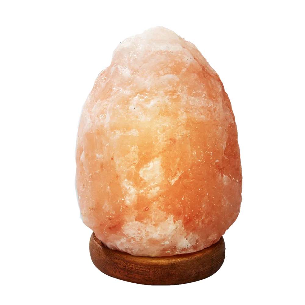 Himalayan Salt Natural Lamp Hand made Air Purification and Home / Bedroom Decoration