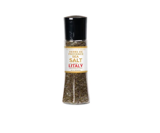 Best Quality Herbs de Provence Sea Salt with Grinder