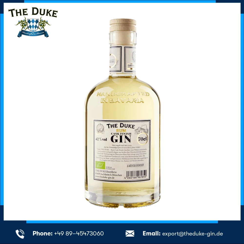 Немецкий Высококачественный завод оптовая цена Джин Duke Rum Cask
