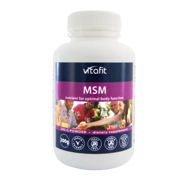 Порошок Vitafit MSM | Поддерживает здоровье суставов, контроль воспаления и здоровье сердца