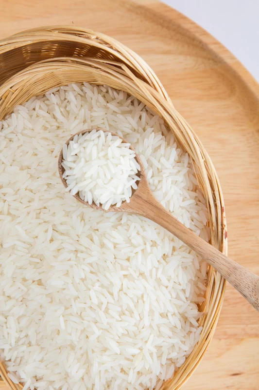 Factory  Pure White Crystal Garlic Rice Manufacturing Company Premium  Vietnam export products rice