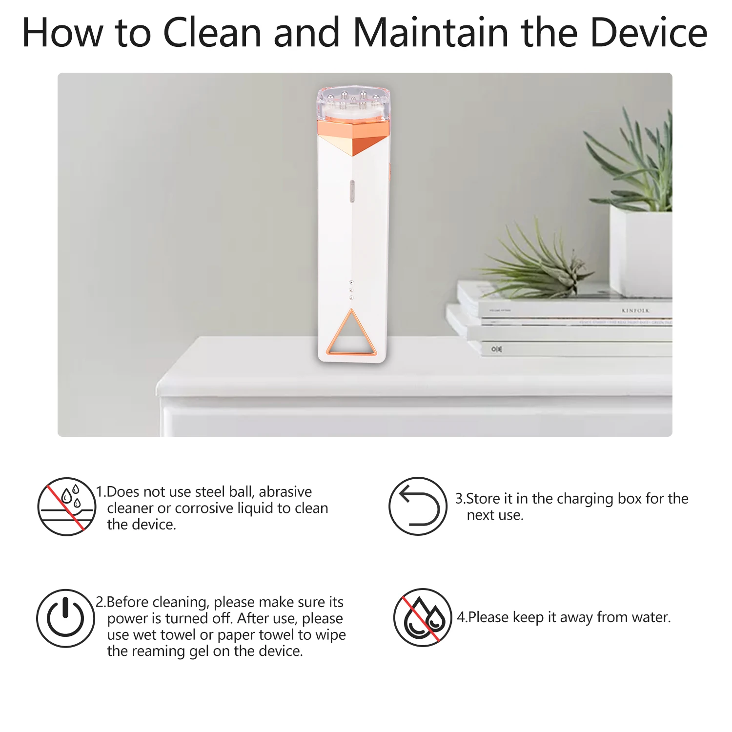 
Portable RF Home Beauty Apparatus Skin Tightening Machine Skin Care Anti Aging and Wrinkles Device 