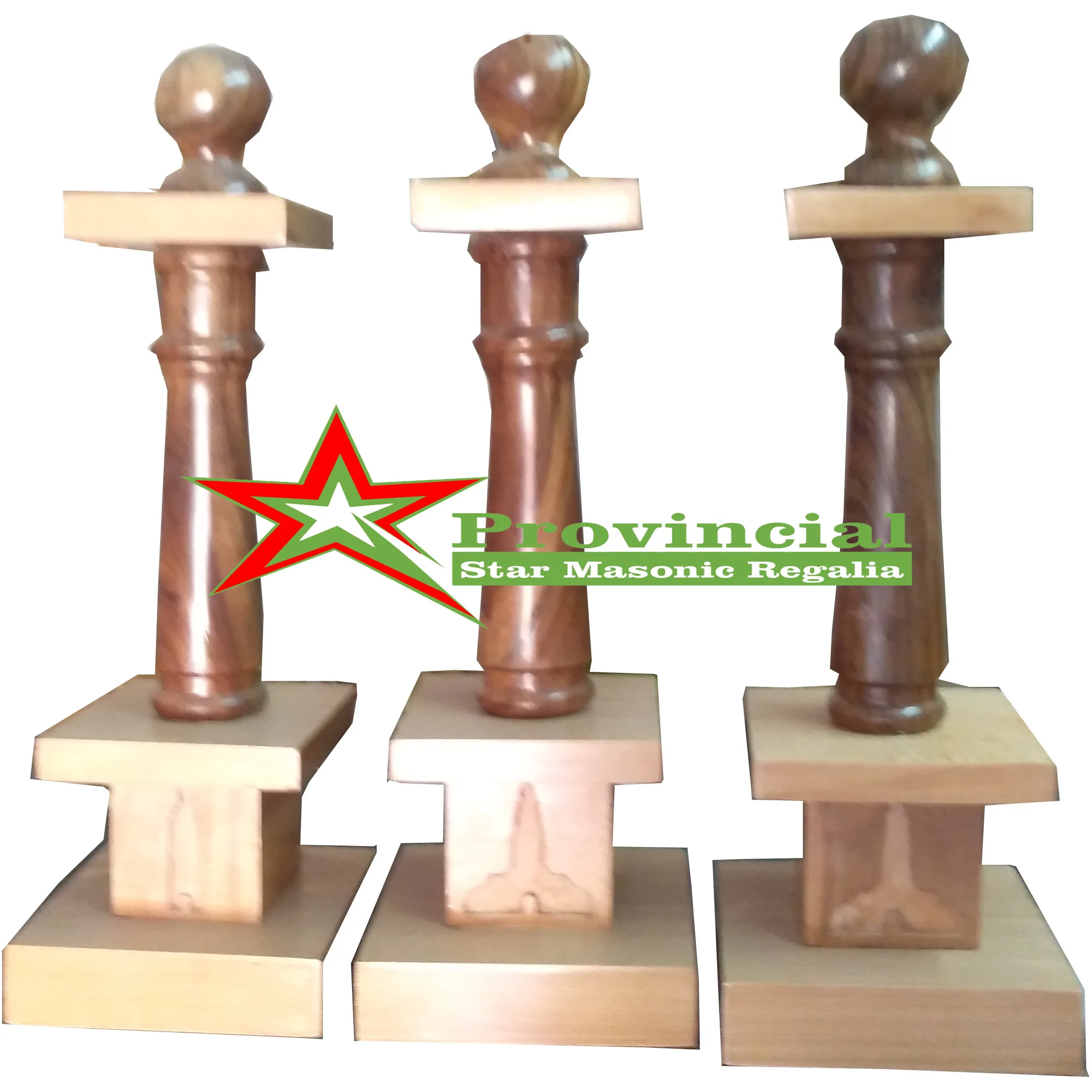 Eastern Star Sets Of Case With Fez Bullion Embroidery