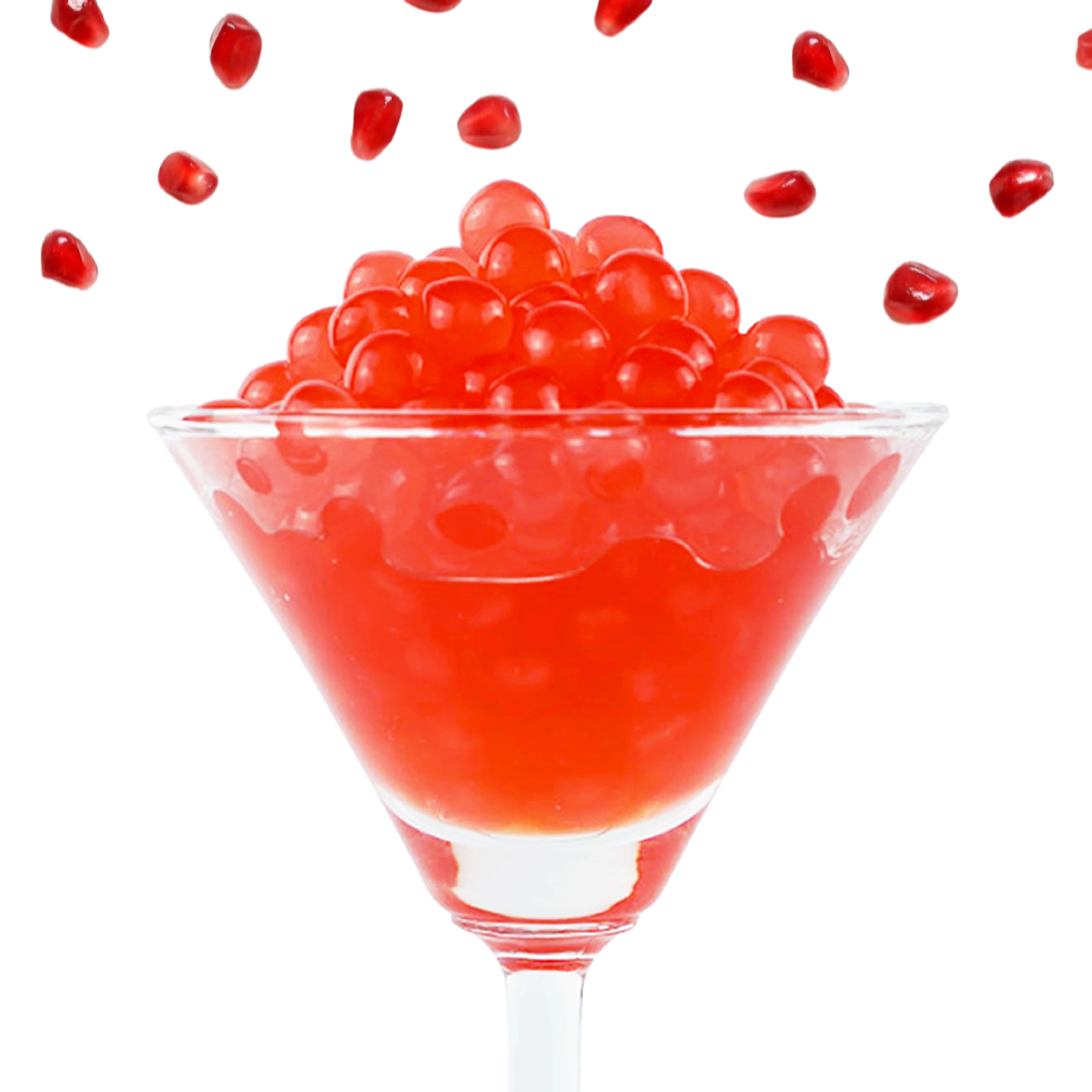 Оптовая продажа Тайвань клубничный ароматизированный поппинг boba