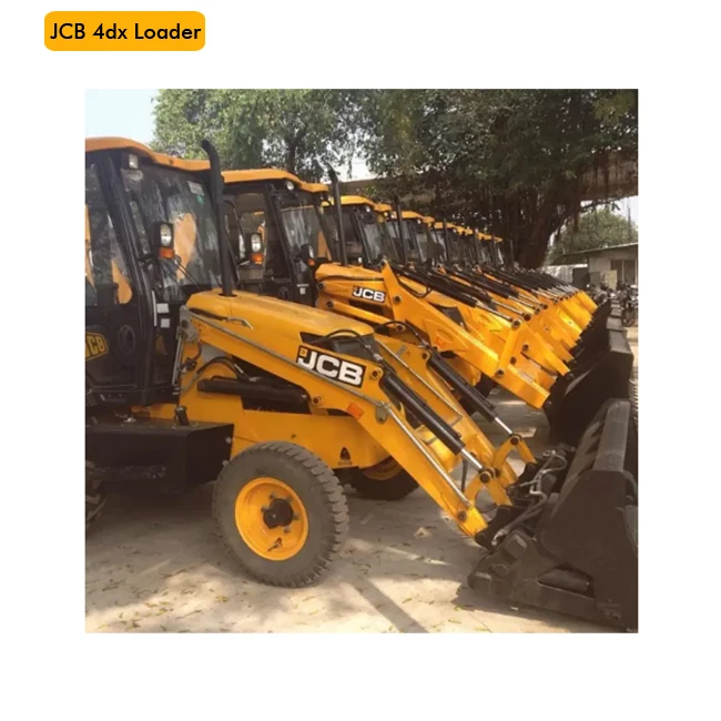 High Performance Construction Machine New JCB 4DX Backhoe Loader 92HP