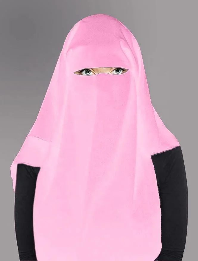 Traditionable muslim women hijab niqab hijab conservative head and face covering