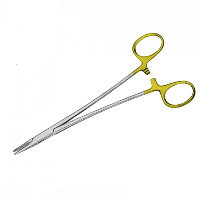 Хирургические инструменты держатели игл и прокладки euфрат держатель стерилизуемый автоклавируемый многоразовый