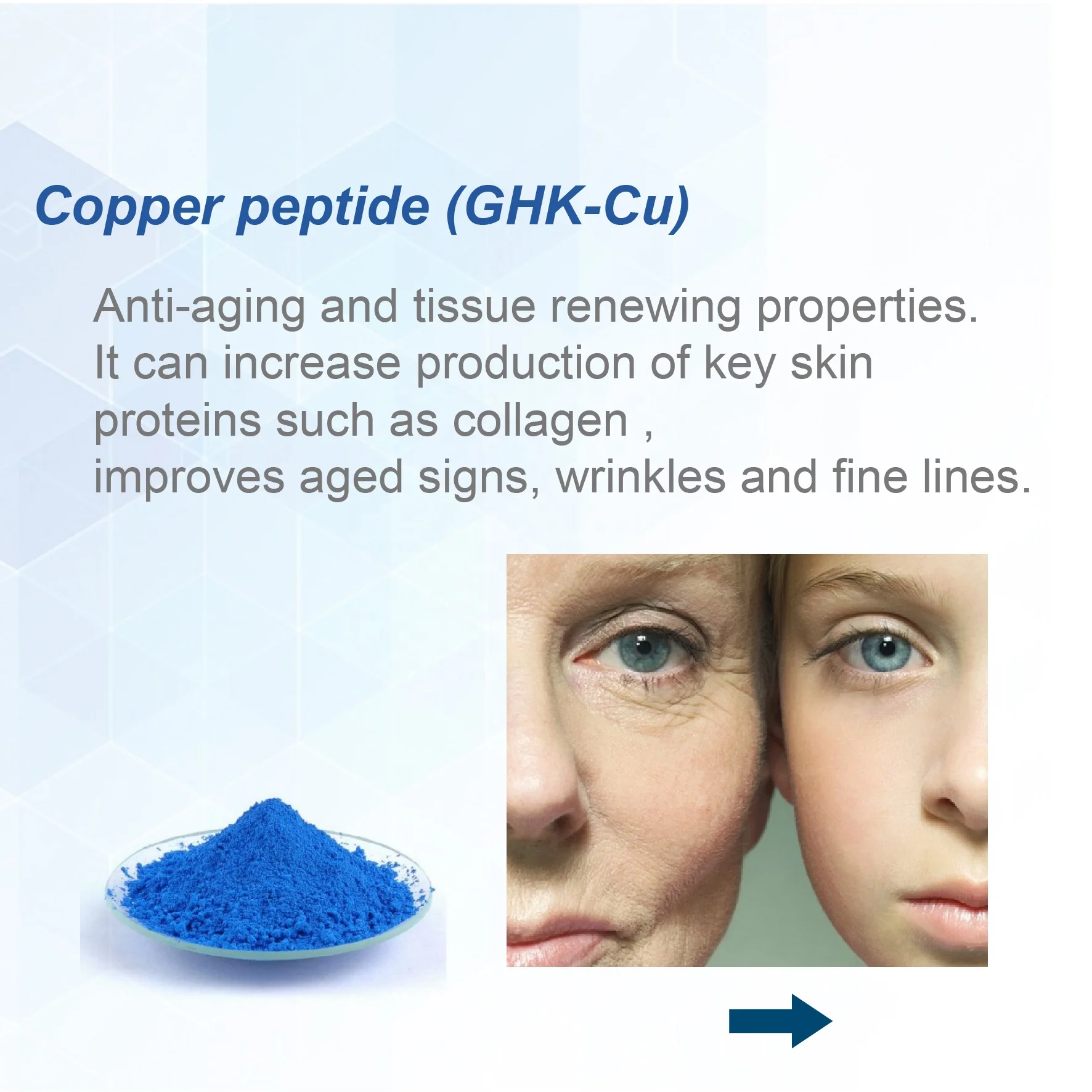Taiwan Herb-Infused Facial Copper Peptide Sheet Collagen Hyaluronic Acid Lightening Pigmentation Ingredients Effective