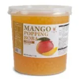 yellow mango Fruit popping boba  from Taiwan 3.2kg Bubble tea