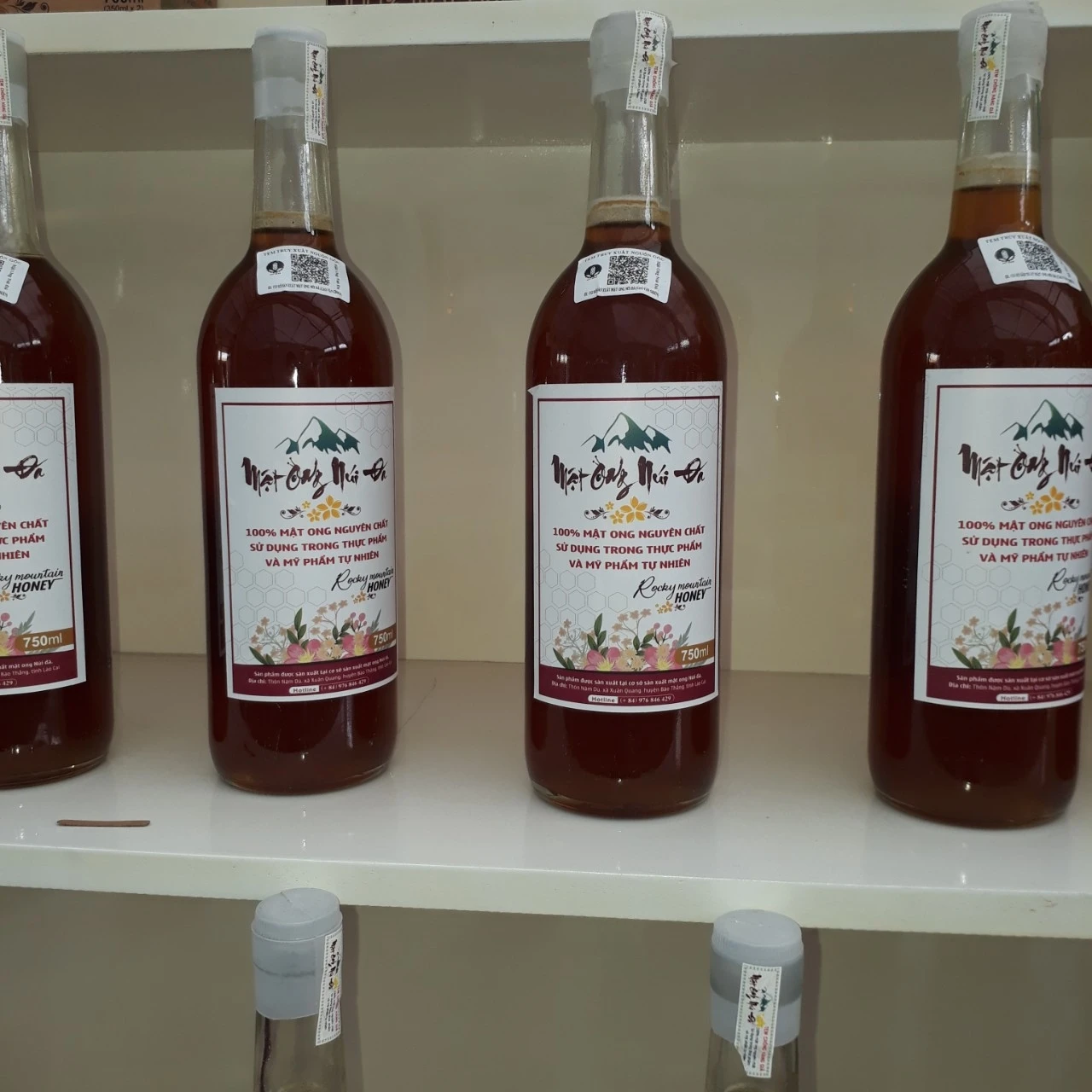 Honey Bottle 750ml Rocky Mountain Honey Health Care Daily Use Pure Honey Good Price Best Sell Product