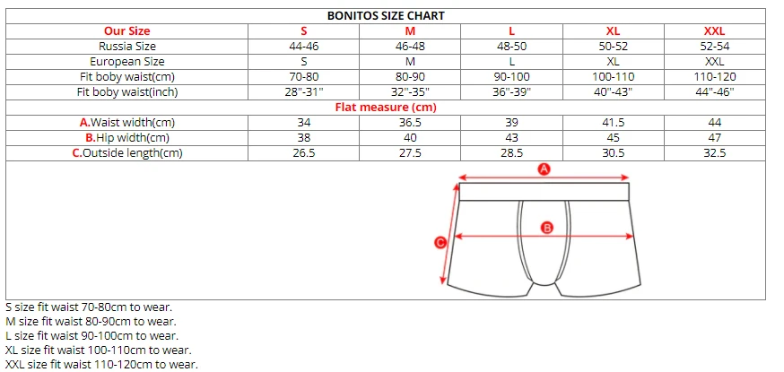 95% Cotton Boxer Shorts Briefs For Men Underwear