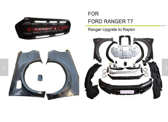  Комплекты для кузова 2020 Ford Ranger T7 обновленные комплекты Raptor
