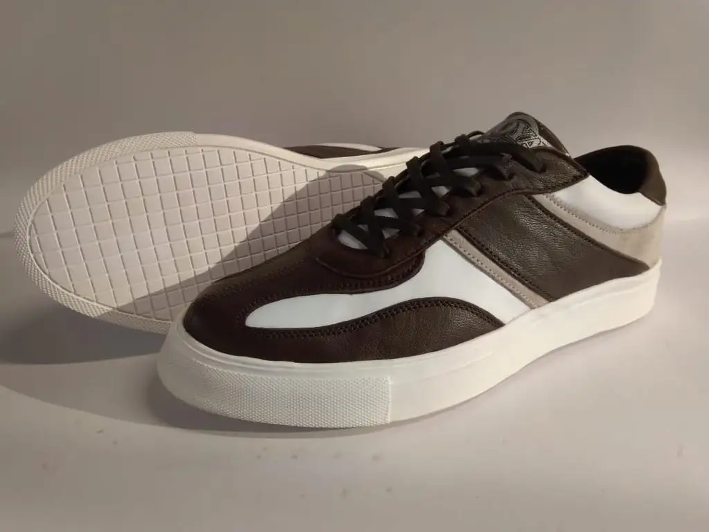 Best Price Pure Leather Sneaker Shoe Comfortable and Durable Sport Style Handmade in India Easy Availability