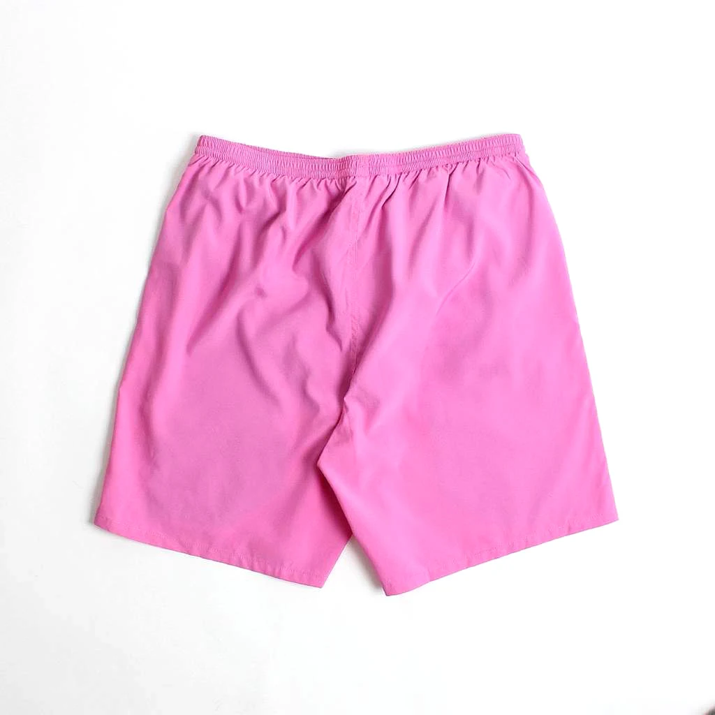 Women Solidi Pink Color Custom Private Label Solid Black Women Summer Plain Short