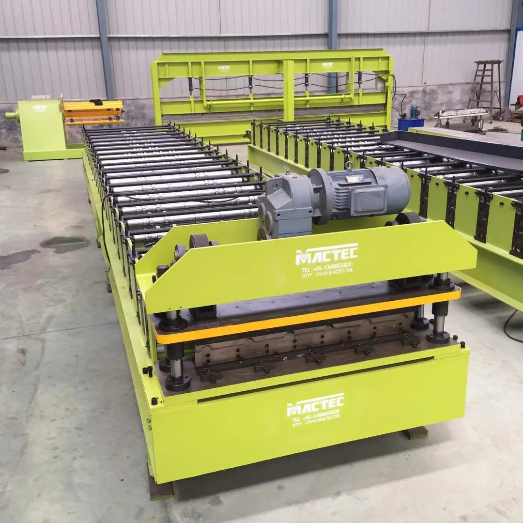 Longspan Trapezoidal Roll Forming Machine With SONCAP, CE, AND ISO Certification